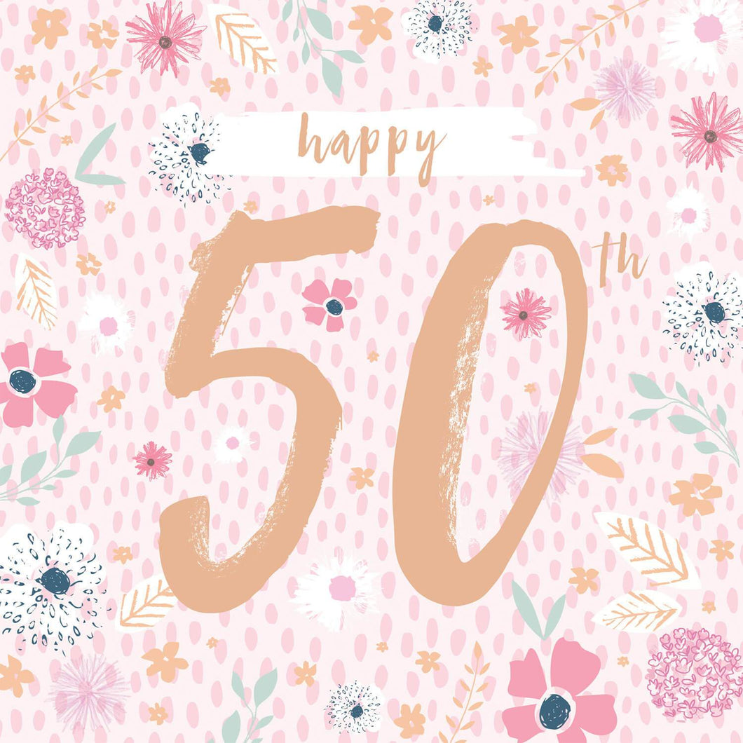 50th Floral Birthday