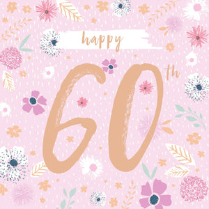 60th Floral Birthday