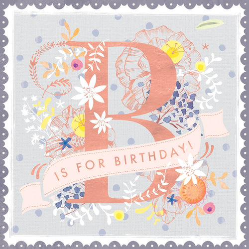 B Is For Birthday
