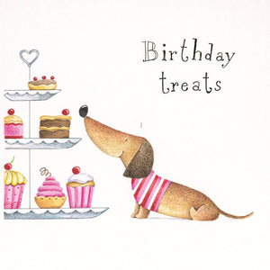 Birthday Treats Sausage Dog