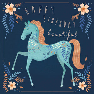 Blue Horse Birthday