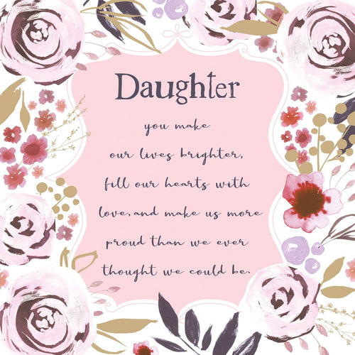 Daughter Birthday Verse