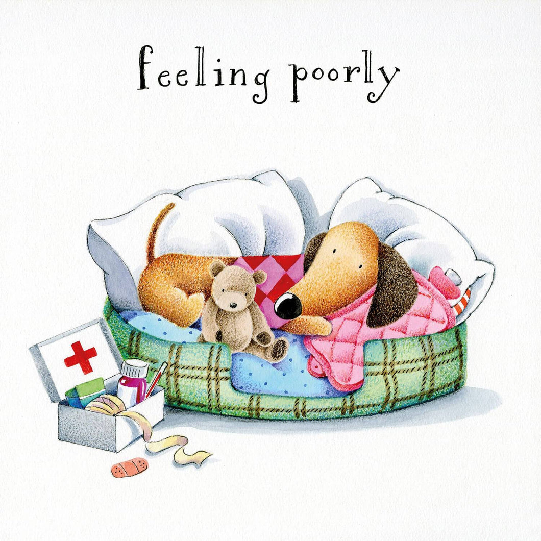 Feeling Poorly Sausage Dog