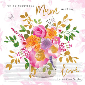 Flowers With Love For Mum