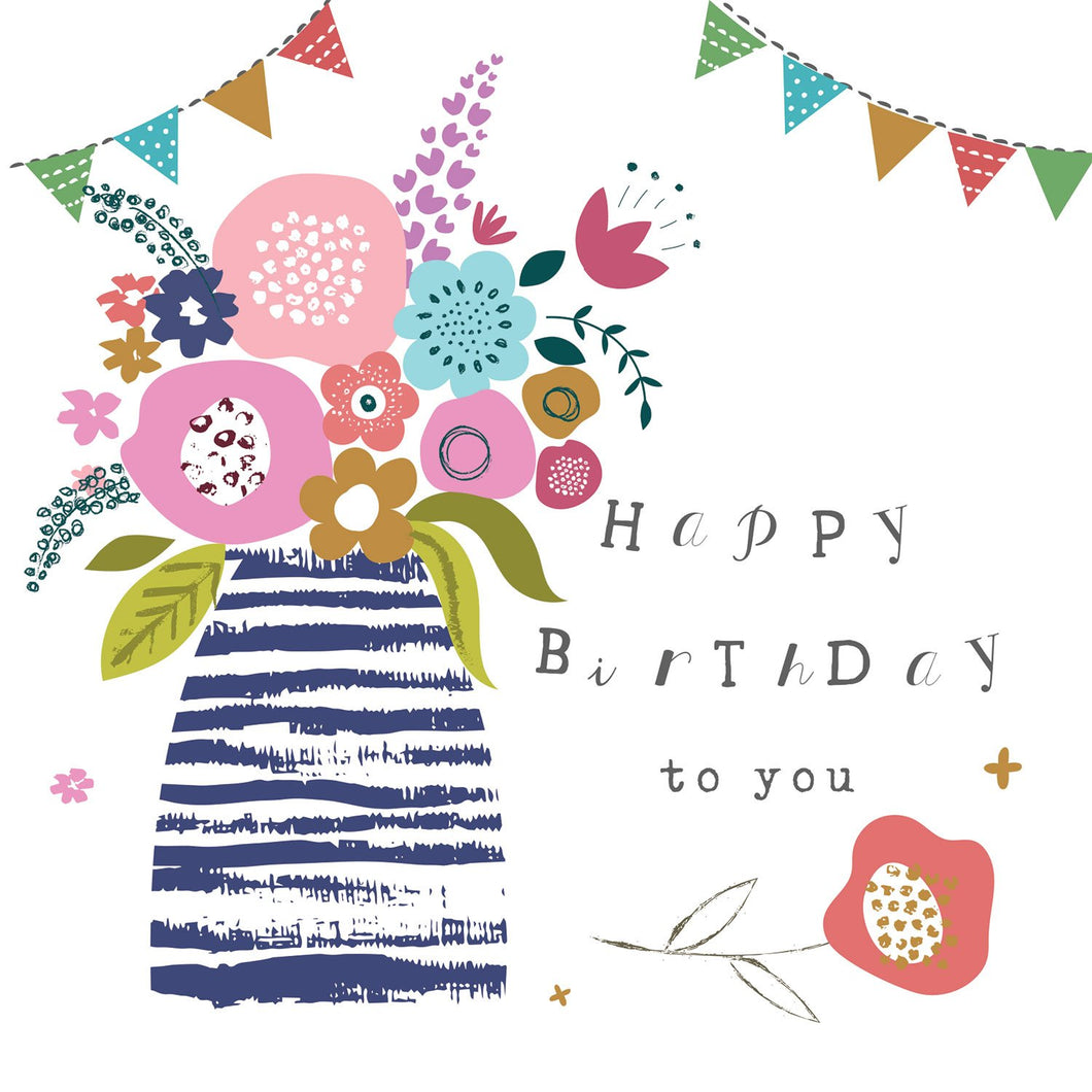 Birthday Vase