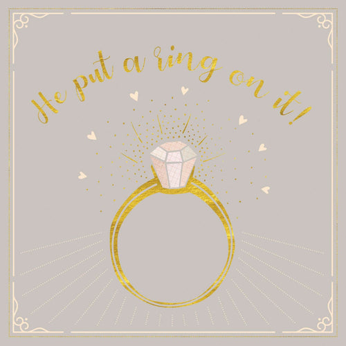 He Put A Ring On It