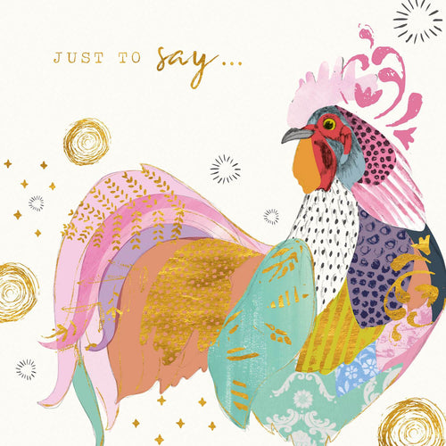 Collage Chicken Just To Say