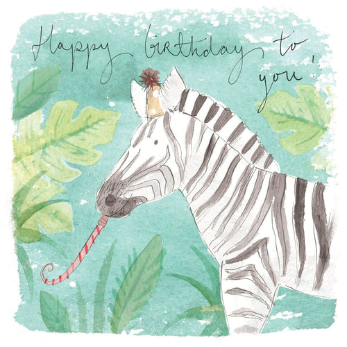 Line Drawing Zebra