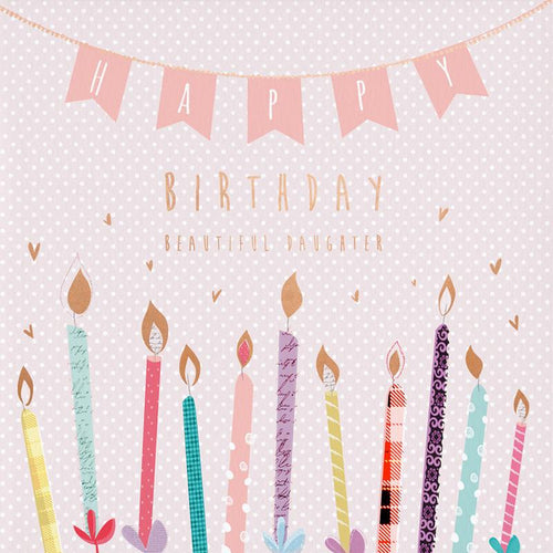 Beautiful Daughter Birthday Card