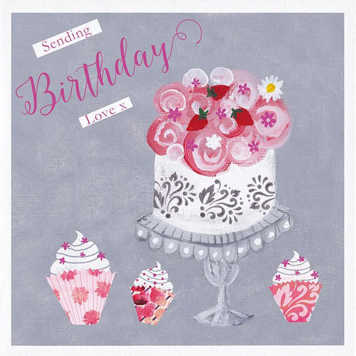 Floral Cake Birthday