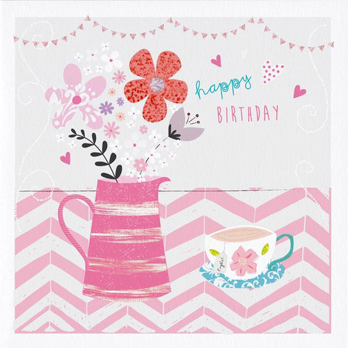 Tea Party Happy Birthday