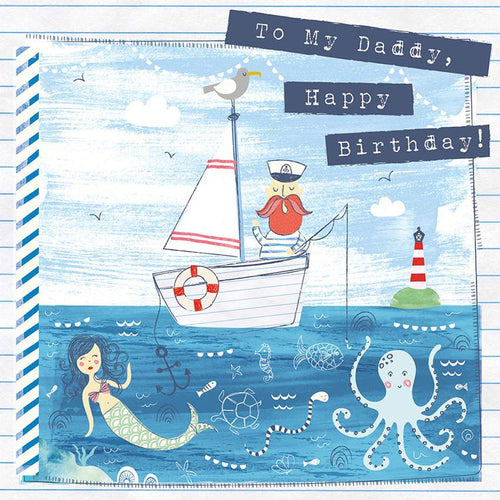 Daddy Happy Birthday Sailing