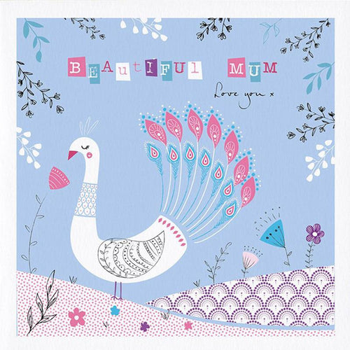 Beautiful Mum Peacock