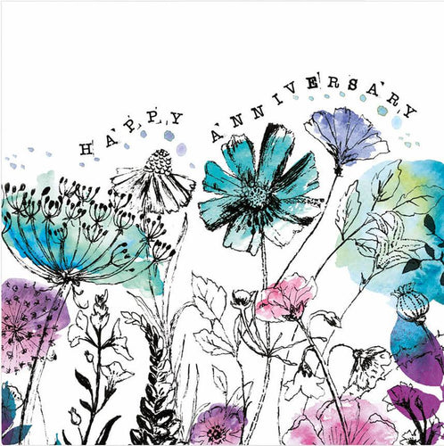 Happy Anniversary Floral