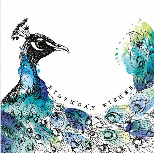 Peacock Birthday Wishes