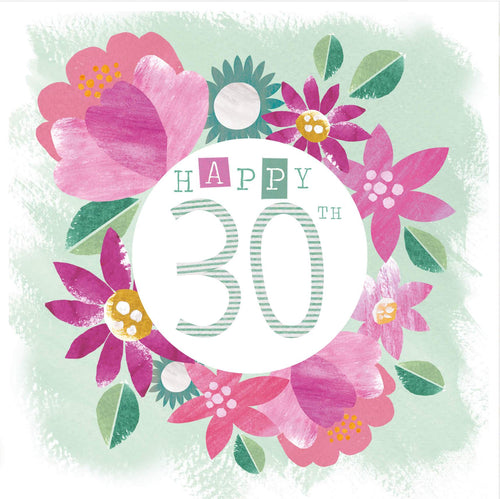 Floral 30th