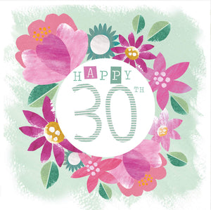 Floral 30th