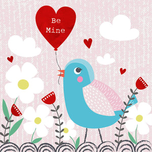 Be Mine Valentines Bird