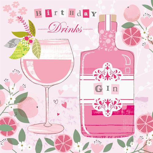 Birthday Drinks Pink Gin