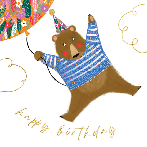 Balloon Bear Birthday
