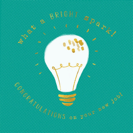 Teal Bright Spark New Job