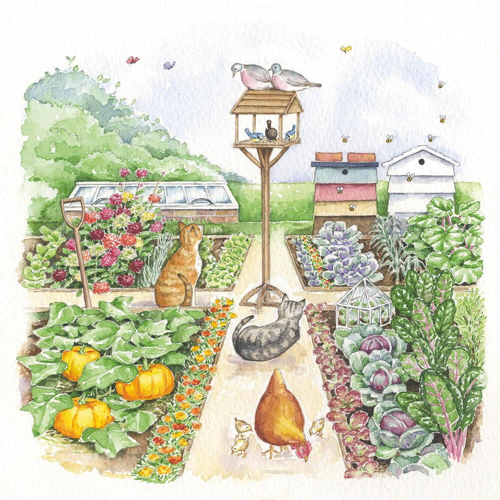 At The Bird Table
