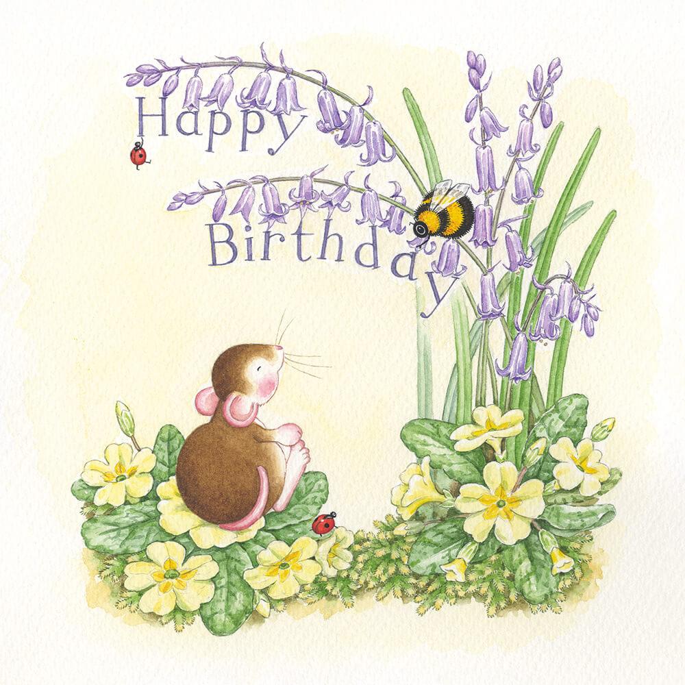 Birthday Bluebells