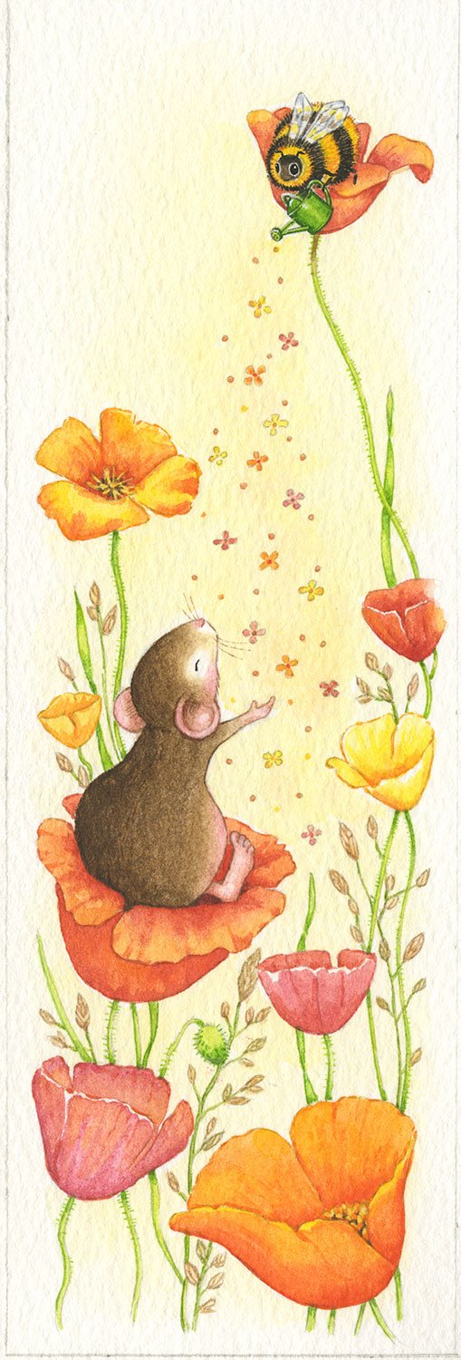 Bees With Watering Can