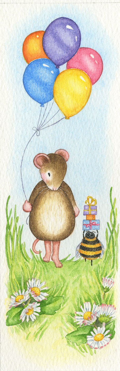 Mouse Birthday Bumblebee