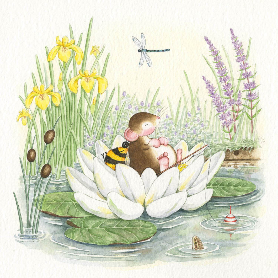 Mouse Gone Fishing
