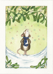 Misteltoe Carol Singing Mouse