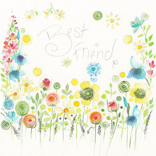 Best Friend Field Of Flowers