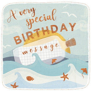 Message In A Bottle Birthday