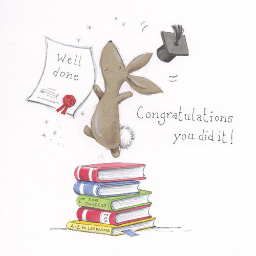 Passing Exams Bella Rabbit
