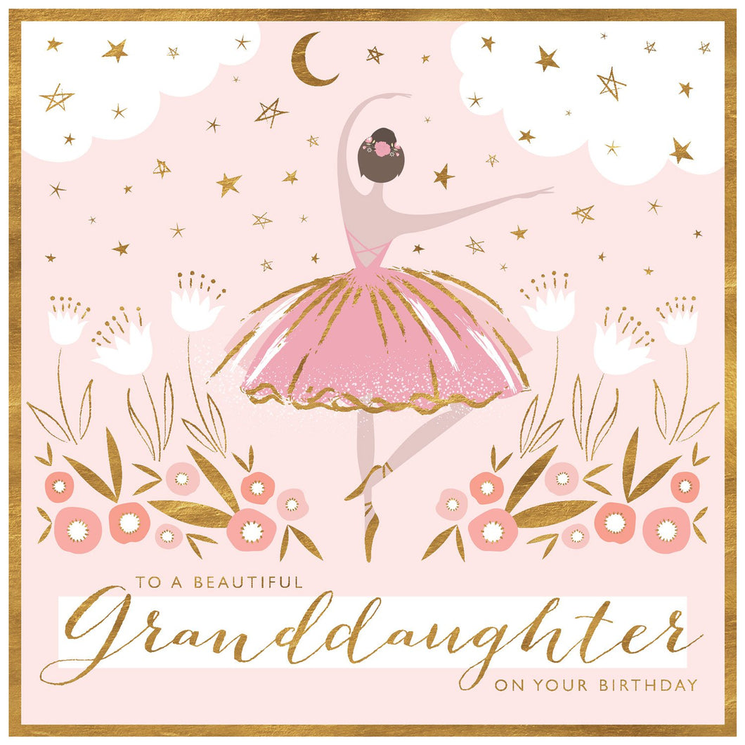 Ballerina Granddaughter Birthday