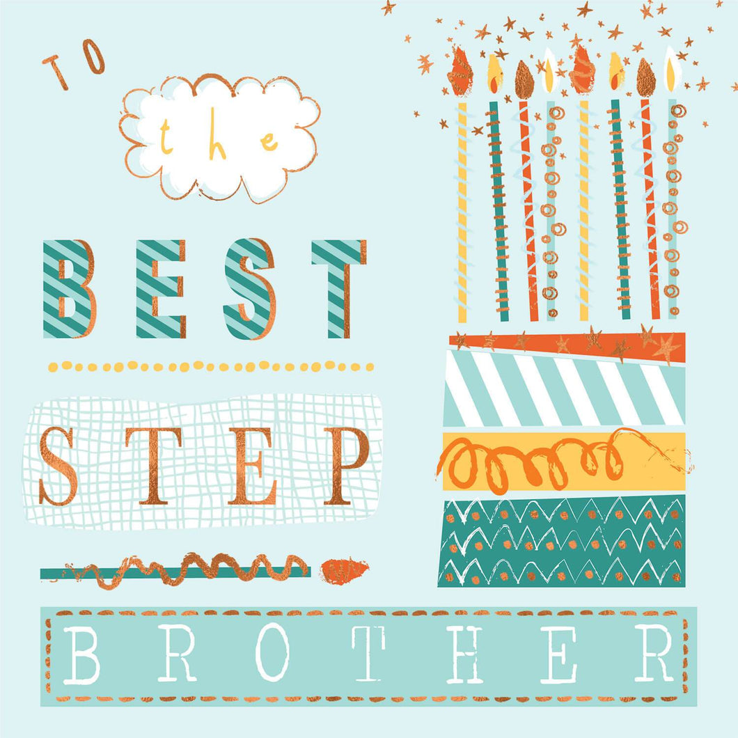 Best Step Brother Birthday