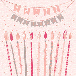 Birthday Bunting Candles