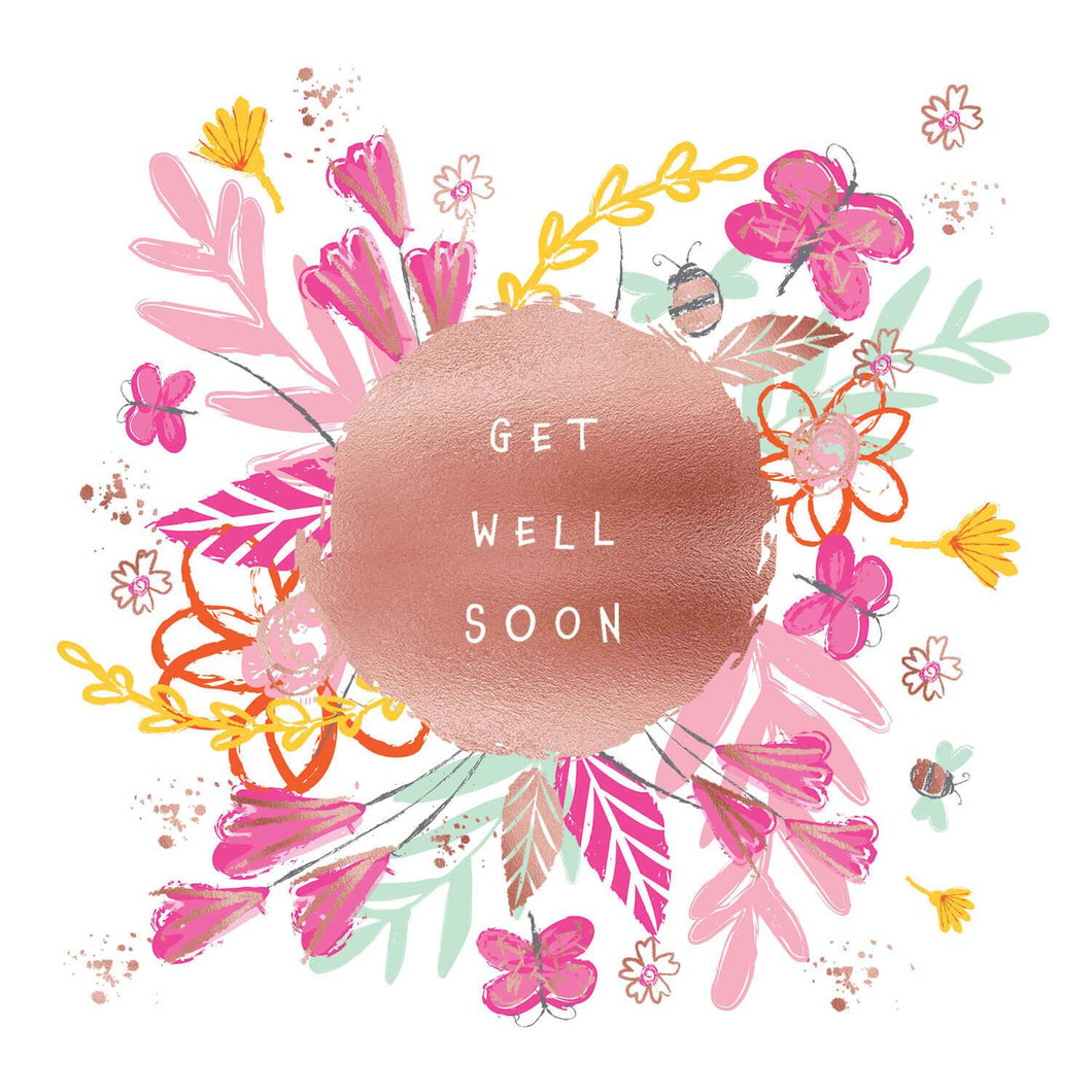 Bright Floral Get Well Soon