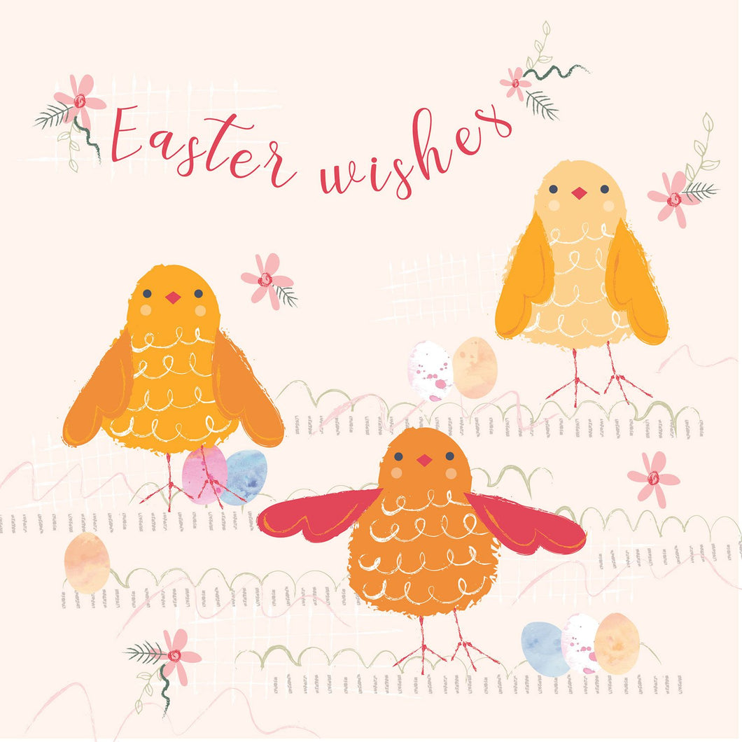 Easter Wishes Chicks