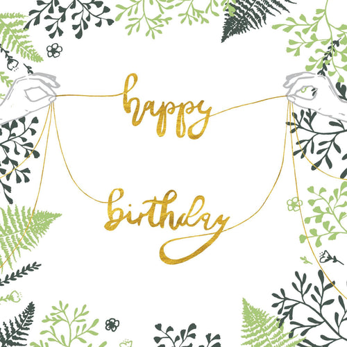 Fern Birthday String
