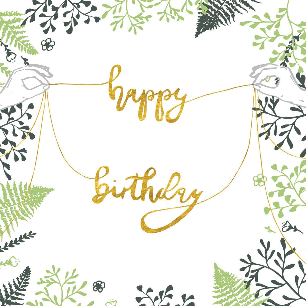 Fern Birthday String