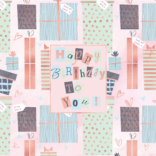 Happy Birthday Pink Presents