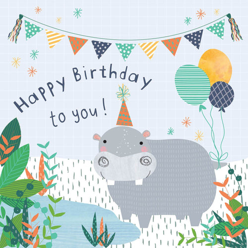 Hippo Birthday Boy