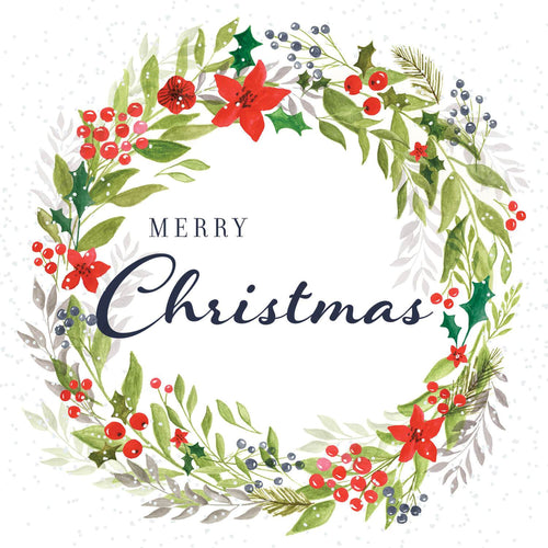 Painted Xmas Wreath