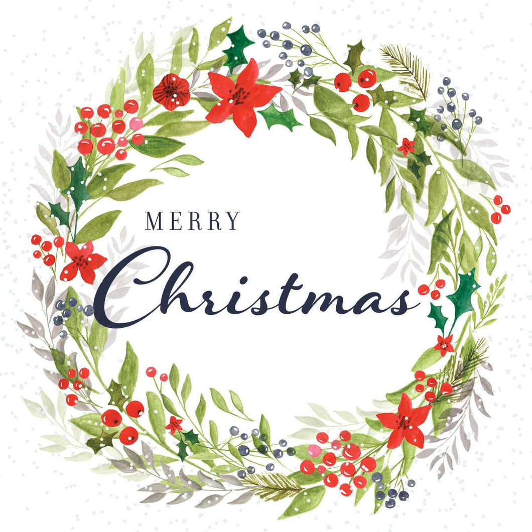 Painted Xmas Wreath