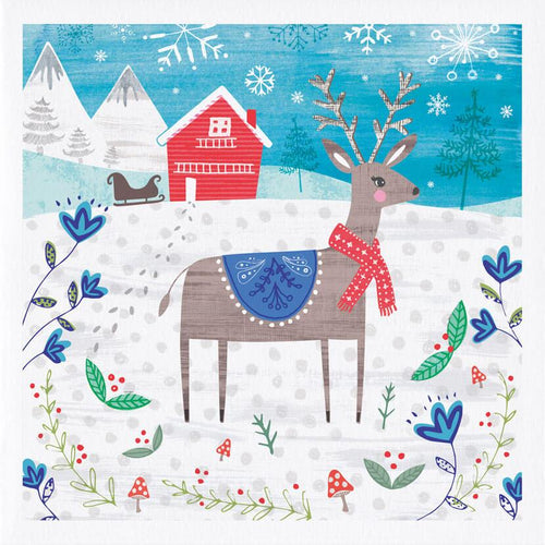 Reindeer and Sleigh