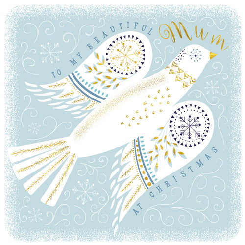 Xmas Blue Dove