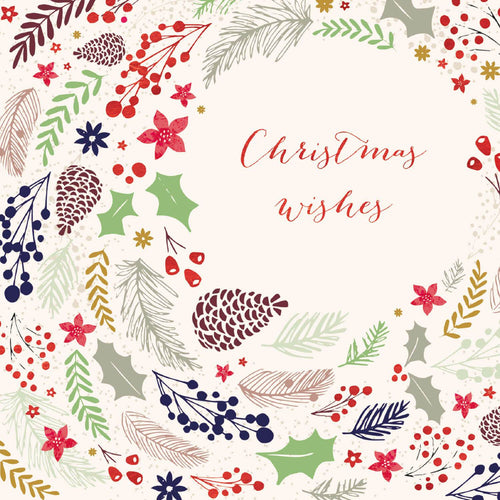 Xmas Wishes Wreath