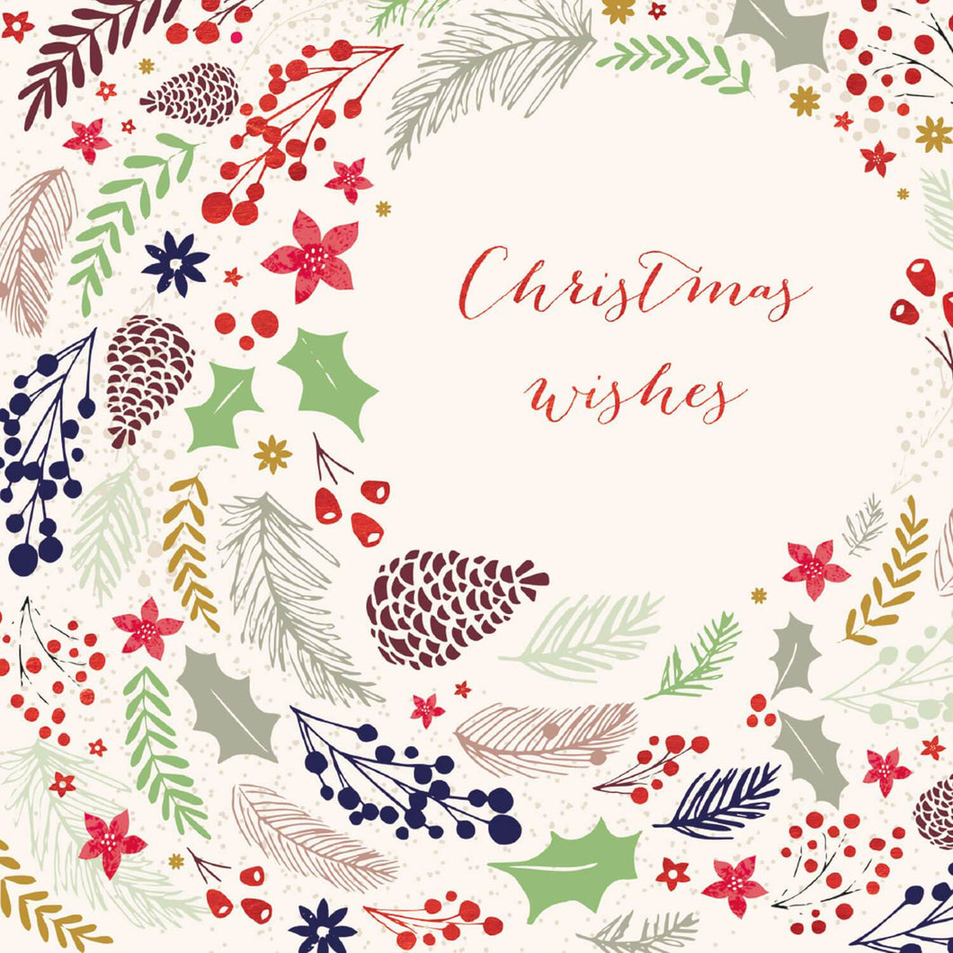 Xmas Wishes Wreath